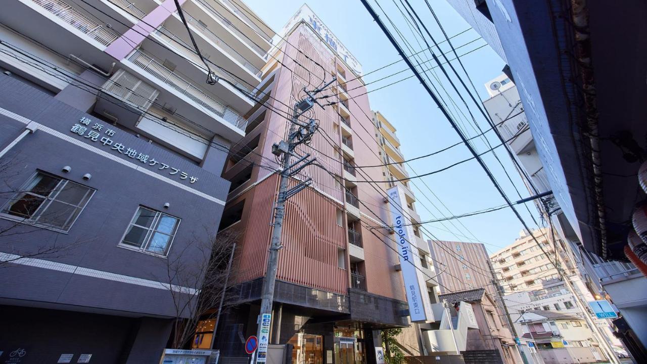 Toyoko Inn Yokohama Tsurumi Eki Higashi Guchi Exterior foto